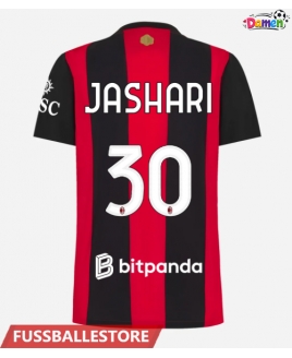 Günstige AC Milan Ardon Jashari #30 Heimtrikot Damen 2026-27 Kurzarm